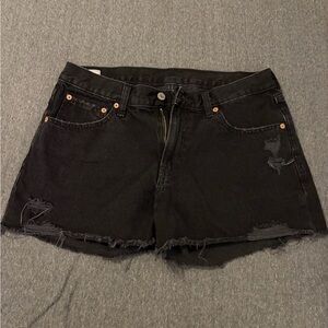 GAP Women's Black Jean Shorts